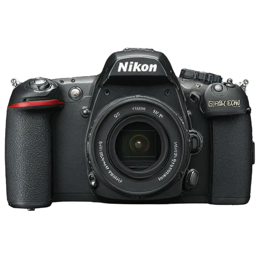 HighQuality-Nikon-DSLR-Camera-PNG-for-Versatile-Creative-Use