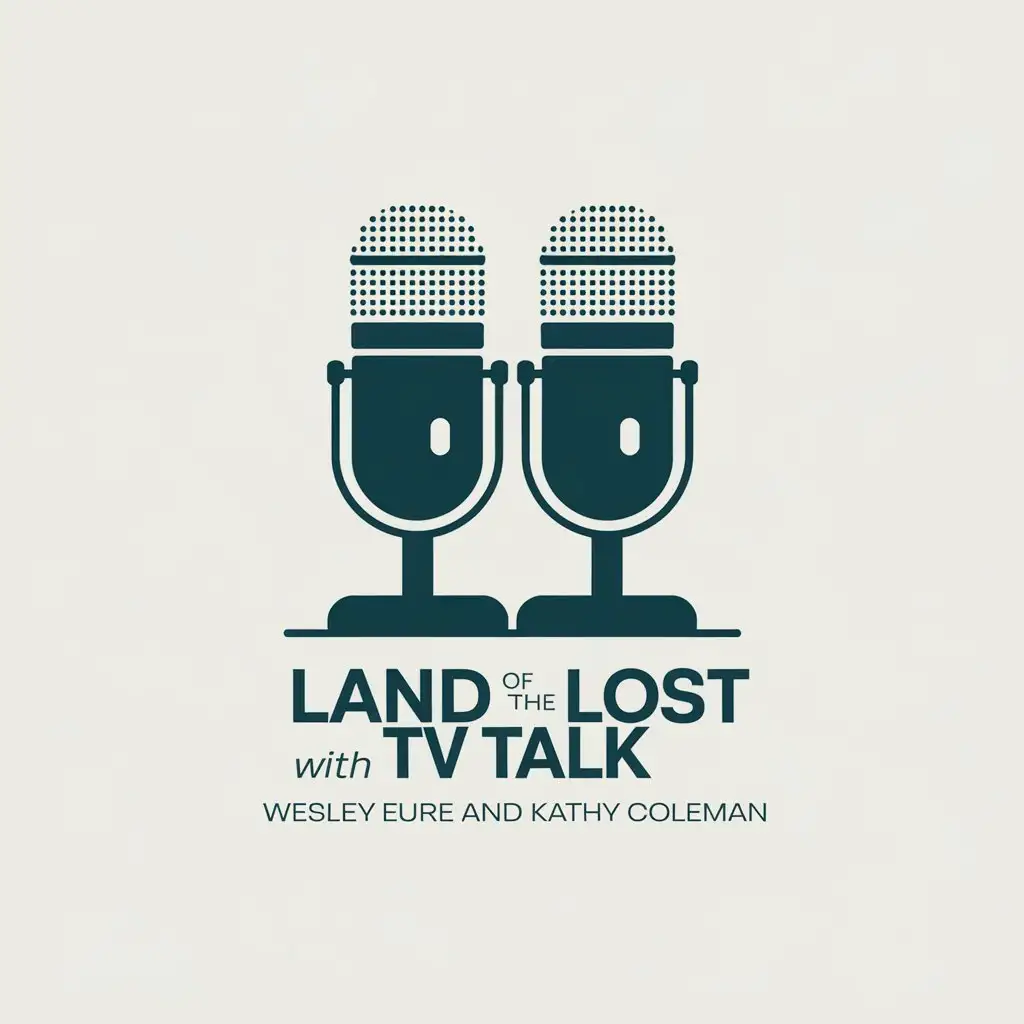 LOGO Design for Land of the Lost TV Talk Microphones and Entertainment Theme