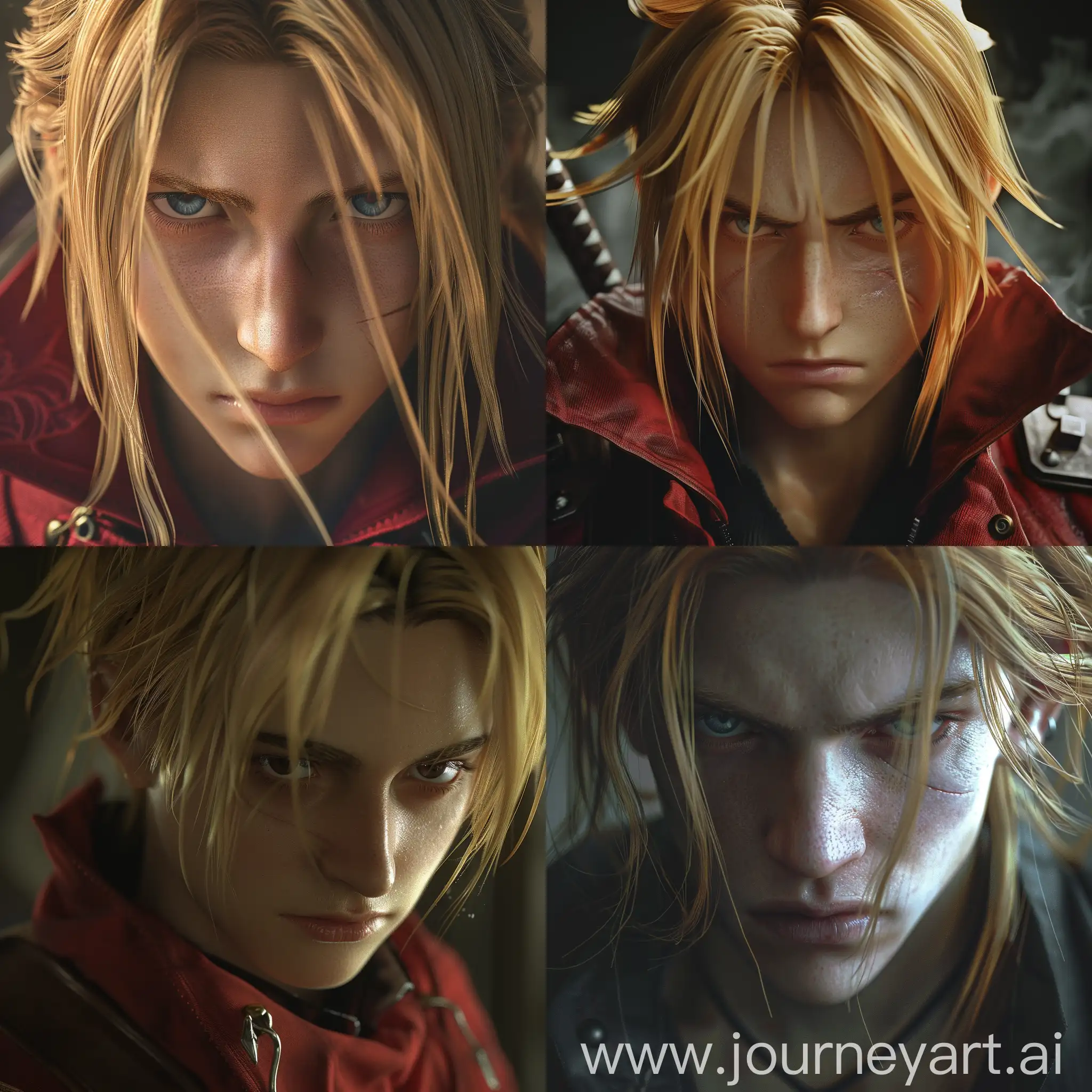 Photorealistic-4K-Image-of-Edward-Elric-Alchemy-Action-Scene