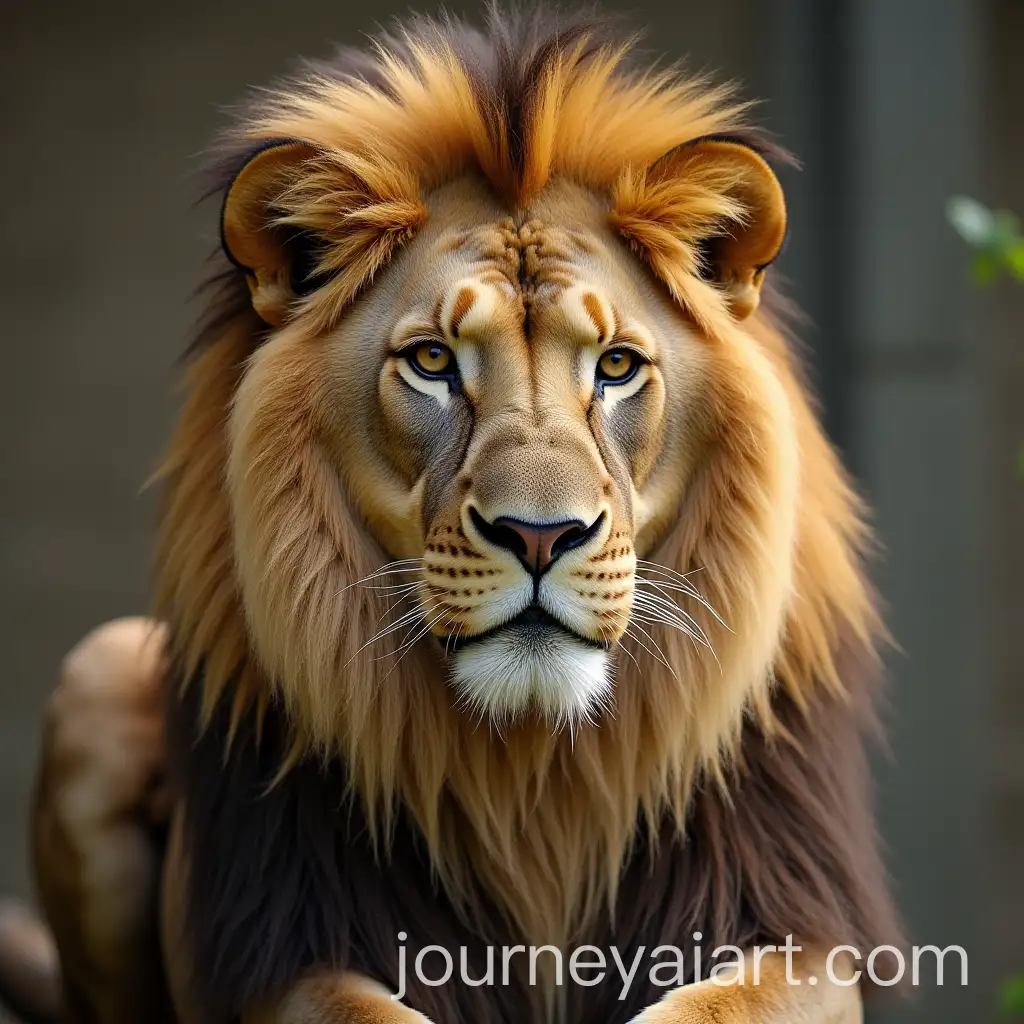 Majestic-Lion-in-a-Serene-Landscape