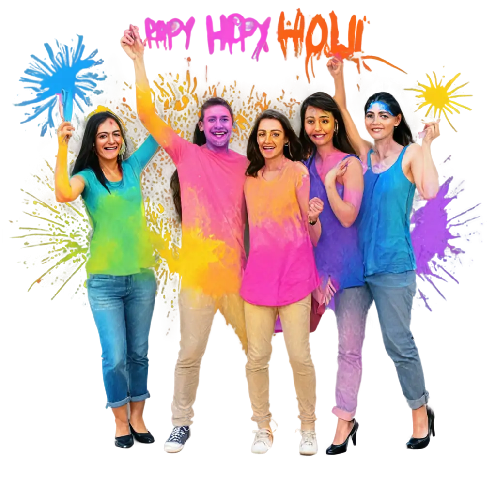 Happy-Holi-Celebration-PNG-Image-Vibrant-Colors-of-Joy-in-HighQuality-Format