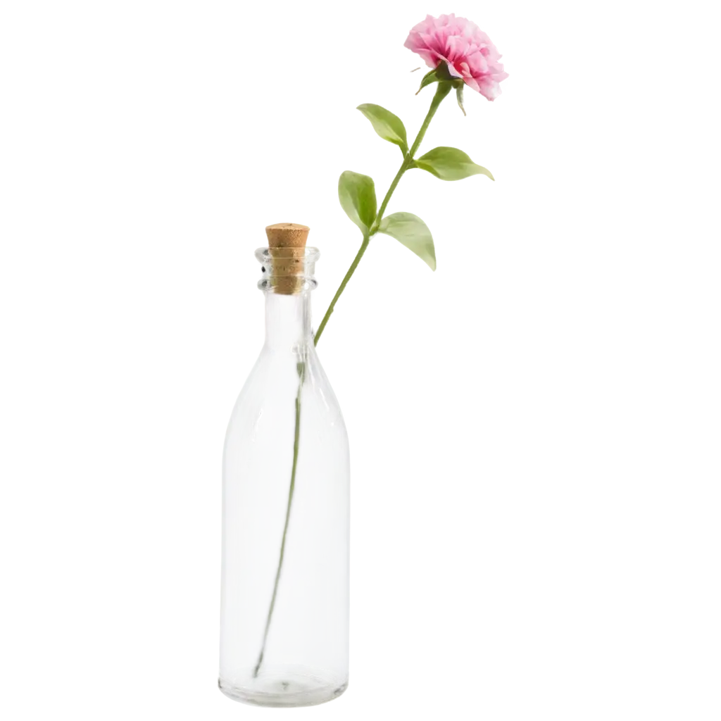 Beautiful-Flower-in-Bottle-PNG-Image-Stunning-Visuals-for-Online-Presence