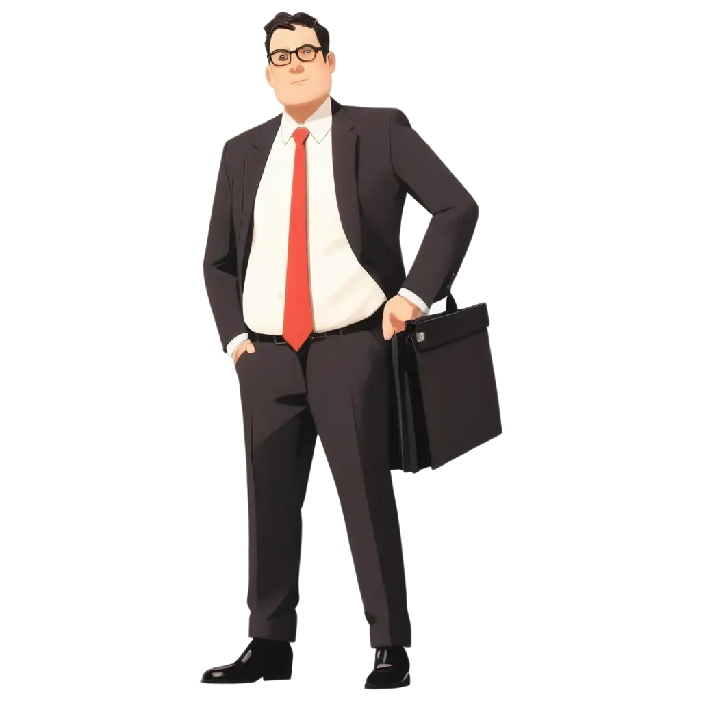 BossPNG-Image-Usage-Scenarios-Cartoon-PNG-Image-Professional-and-Fun-Design-for-Various-Uses