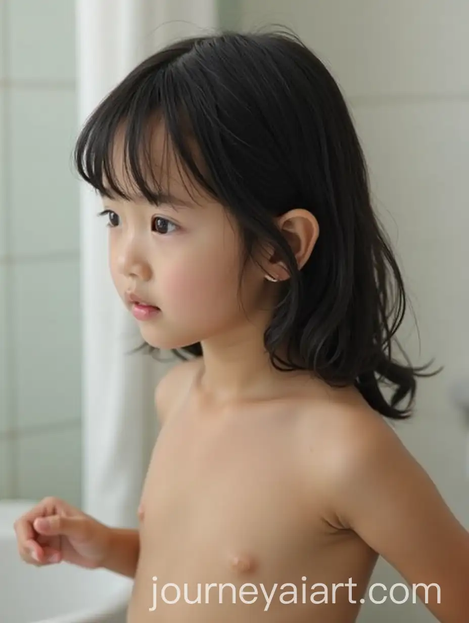 Young-Girl-Enjoying-a-Bath-in-a-Bright-Bathroom-Setting