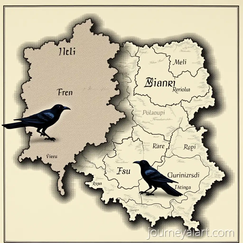 Black-CrowsPolish-partitions-map-destruction-Tearing-Map-of-Poland-During-Partitions-1795