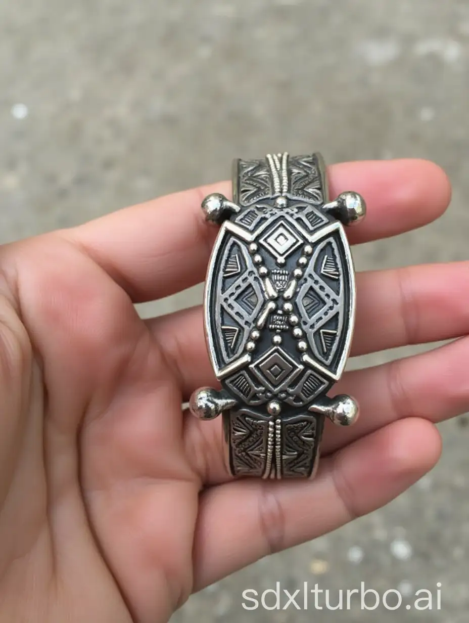 Handmade-Mexican-Silver-Bracelet