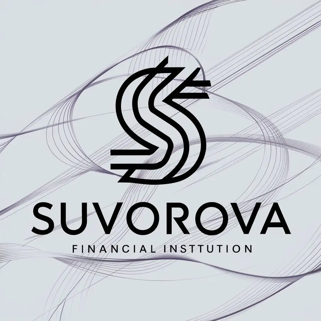 a logo design,with the text "Suvorova", main symbol:Money,complex,clear background