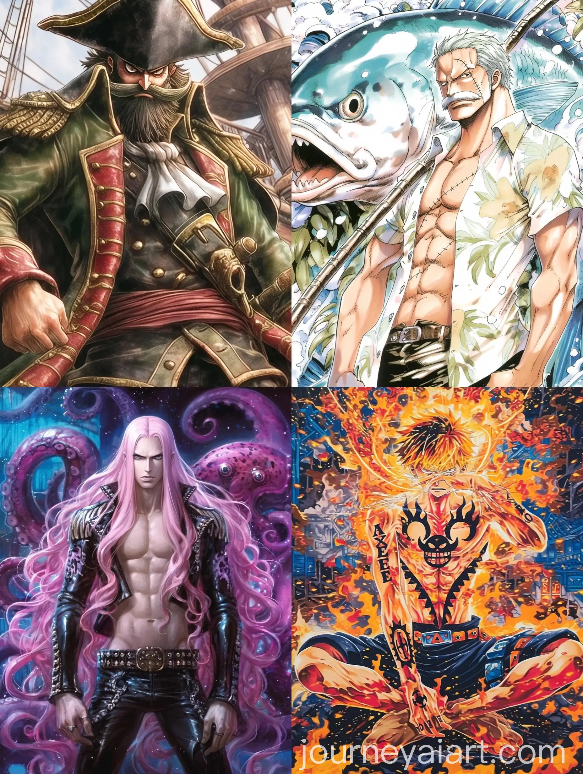 Admiral-Fish-Man-Character-in-Painted-Copic-Manga-Style