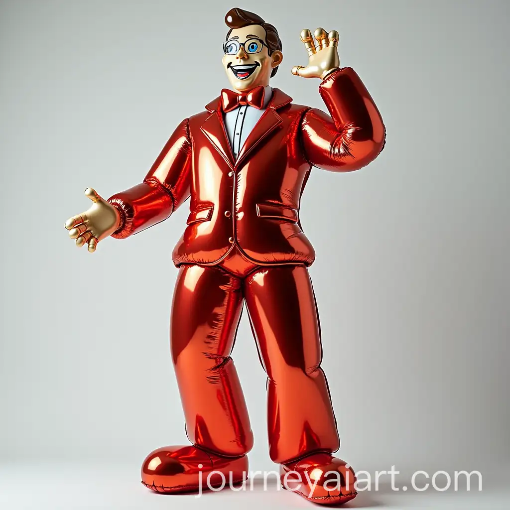 Male-Figure-in-Jeff-Koons-Balloon-Style-Art