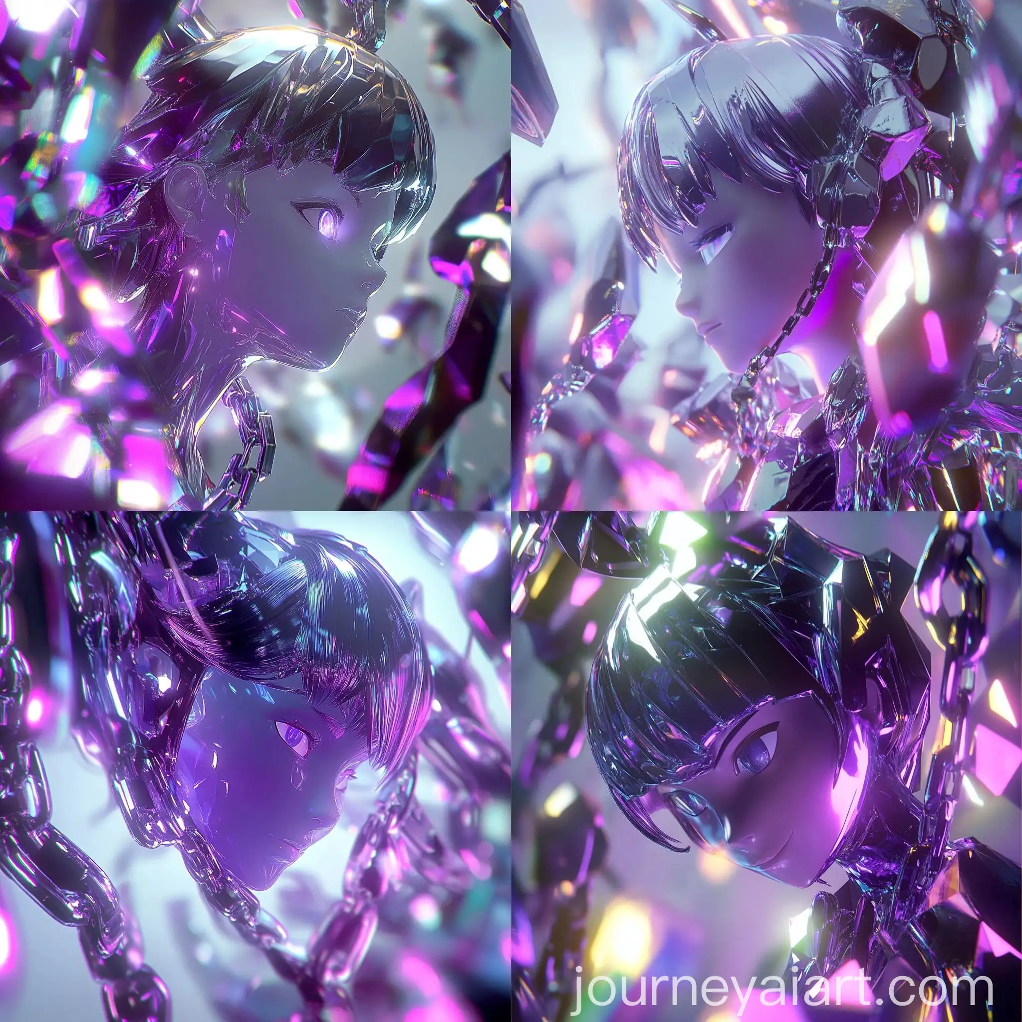 Futuristic-Anime-Character-with-Crystalline-Metallic-Texture