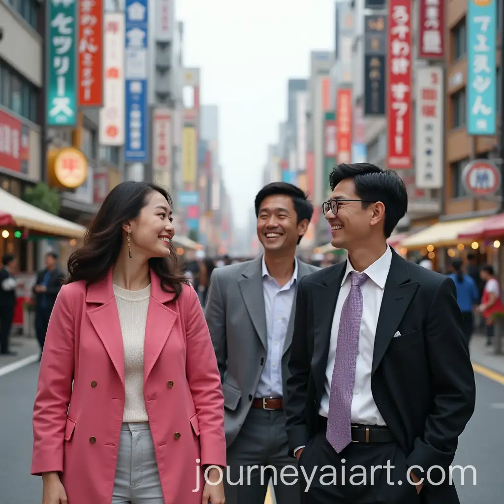 Shibuya-Town-Scenery-with-Smiling-Men-and-Women-in-City-Pop-Style