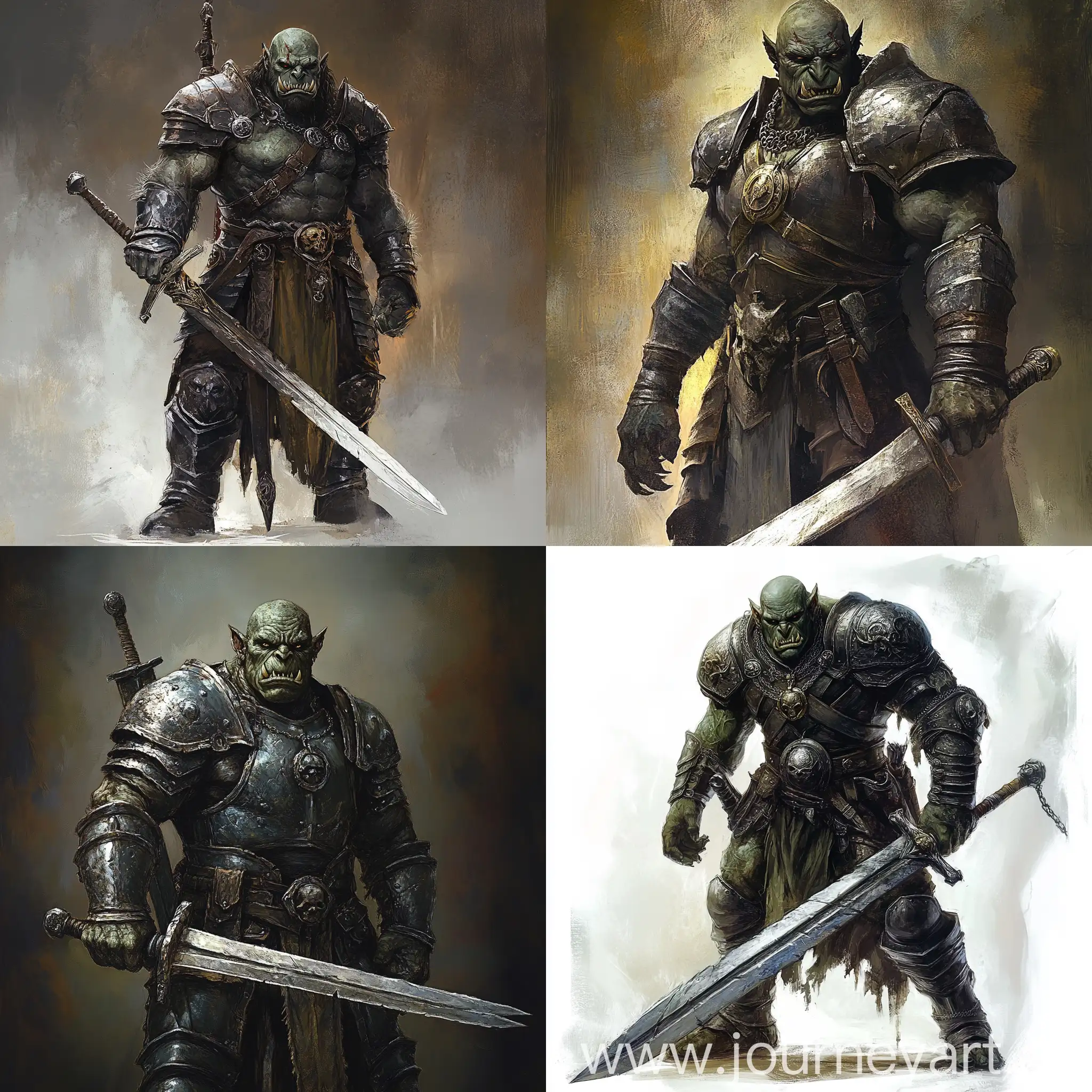 Fierce-Orc-Paladin-in-Chainmail-with-Long-Sword