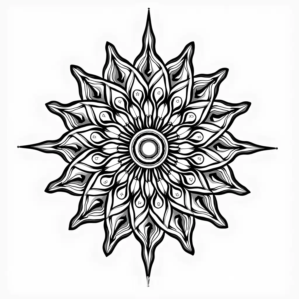 Ethnic-Islamic-Pattern-Design-on-White-Background