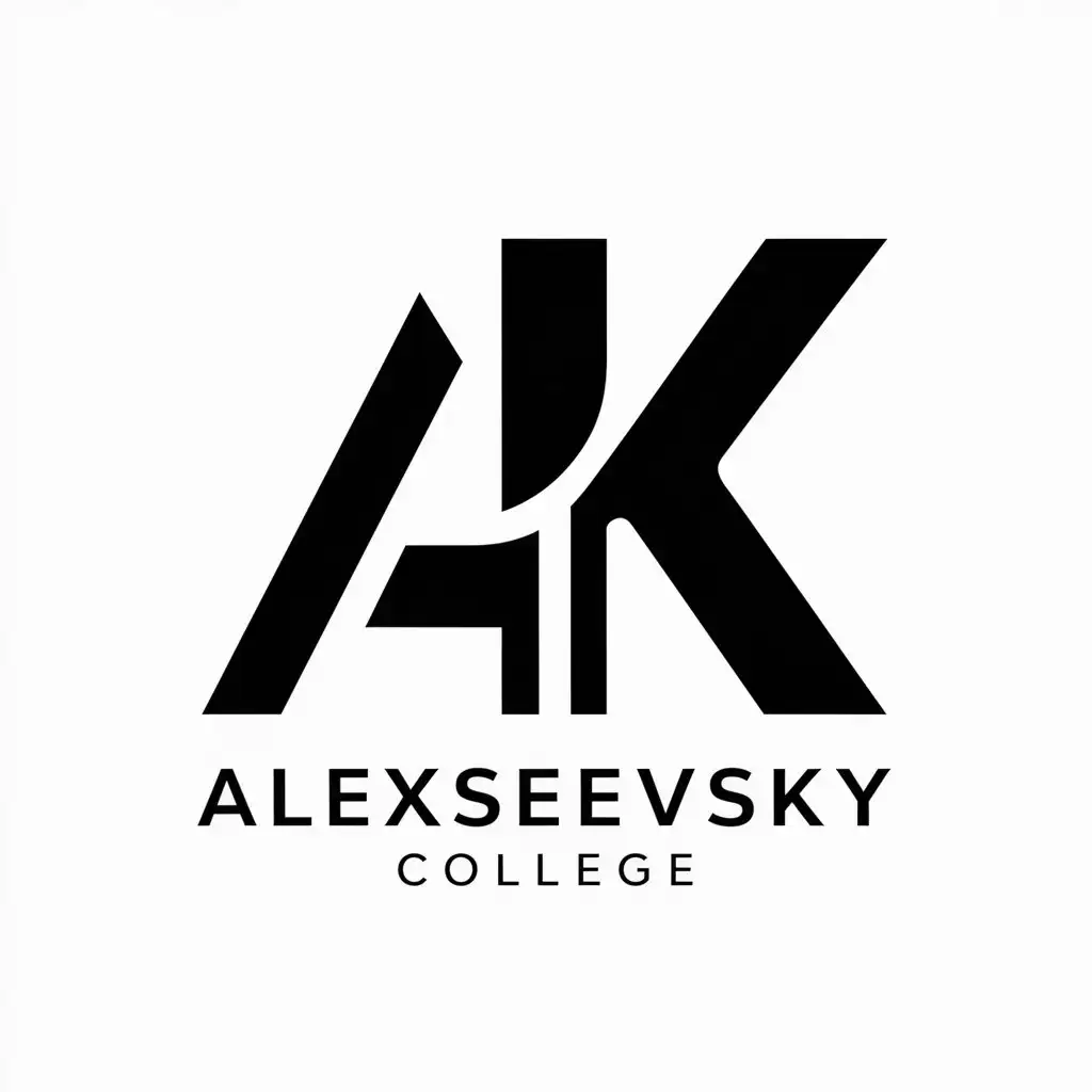 LOGO-Design-For-Alexseevsky-College-Futuristic-Symbol-with-Technology-and-Education-Themes