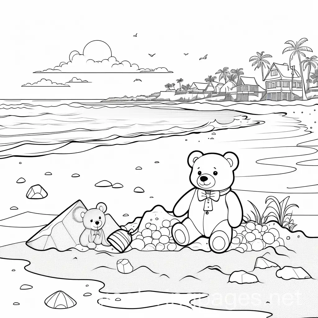 Teddy-Bear-Building-Sandcastle-Coloring-Page-for-Kids