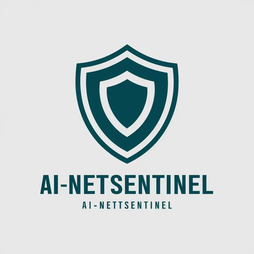 LOGO-Design-For-AINetSentinel-Shield-Symbol-in-Modern-Internet-Industry-Style