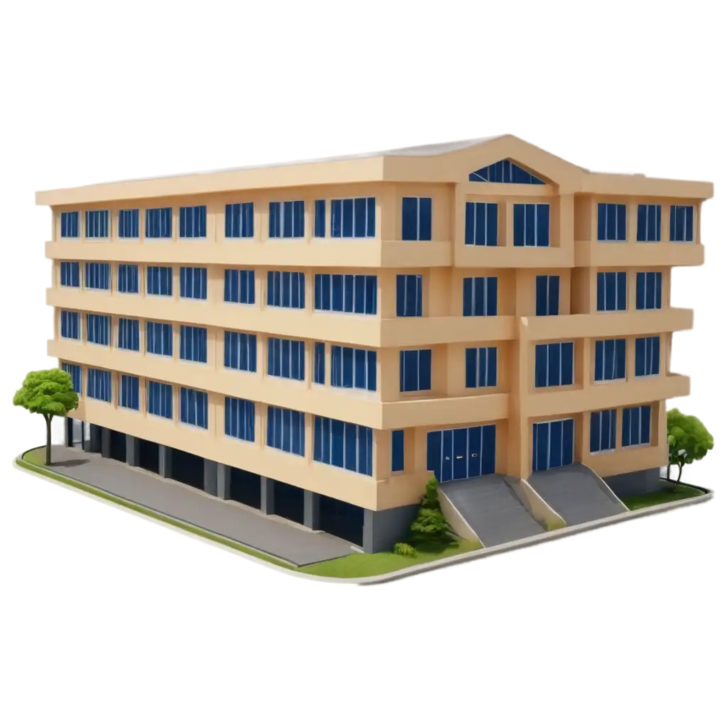 2D-School-Building-PNG-Image-HighQuality-Transparent-Format-for-Versatile-Use