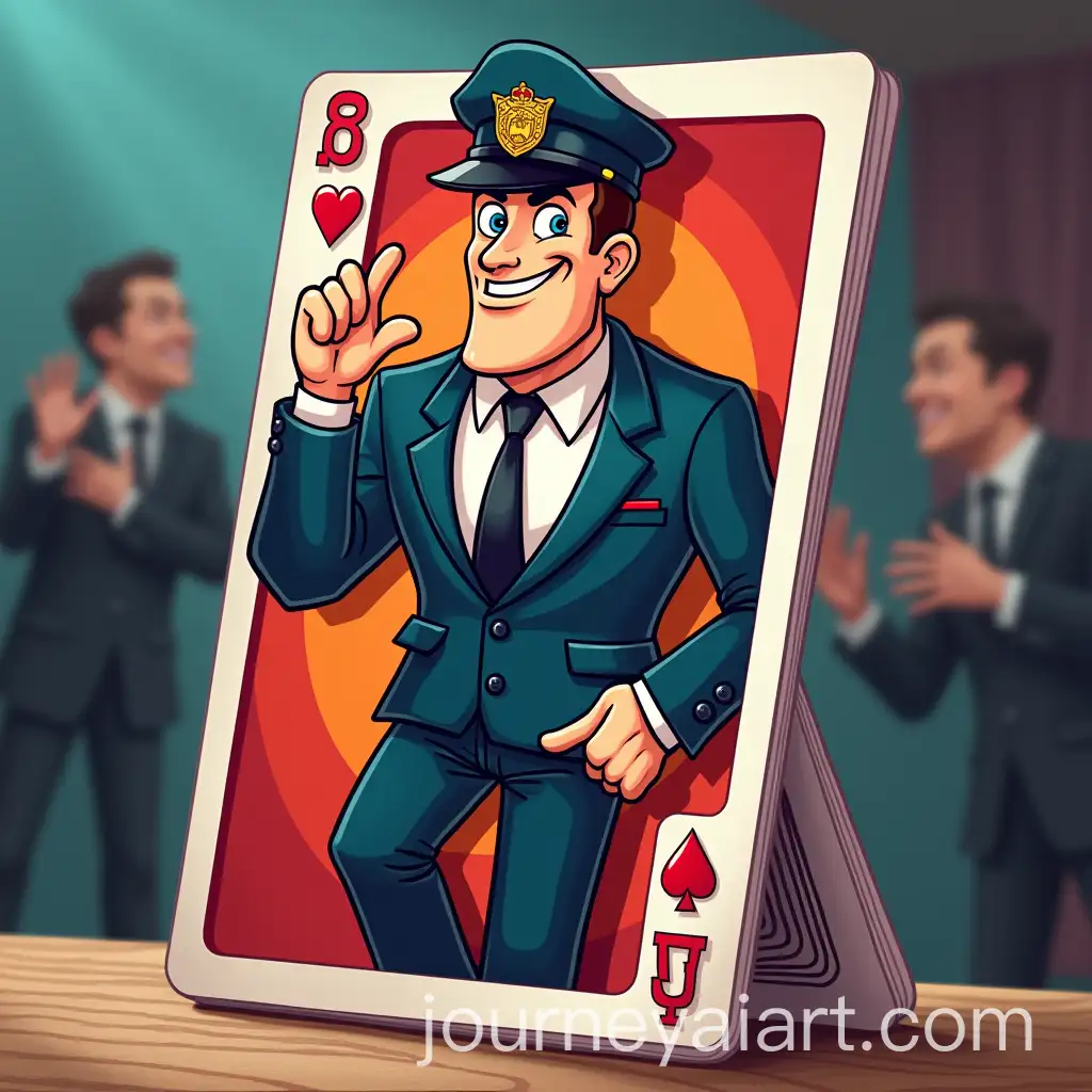 Animated-Cluedo-Playing-Card-Featuring-Policeman-in-Vibrant-Animated-Style