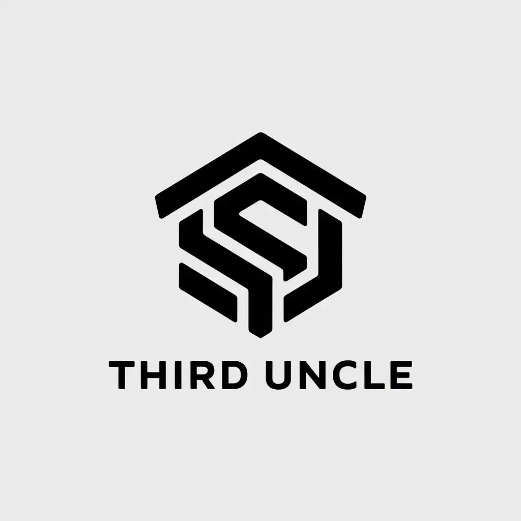 LOGO-Design-for-Third-Uncle-Minimalistic-SY-Symbol-in-Construction-Industry