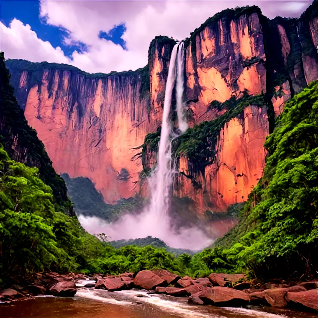 Stunning-PNG-Image-of-Angel-Falls-Venezuela-A-Captivating-Natural-Wonder