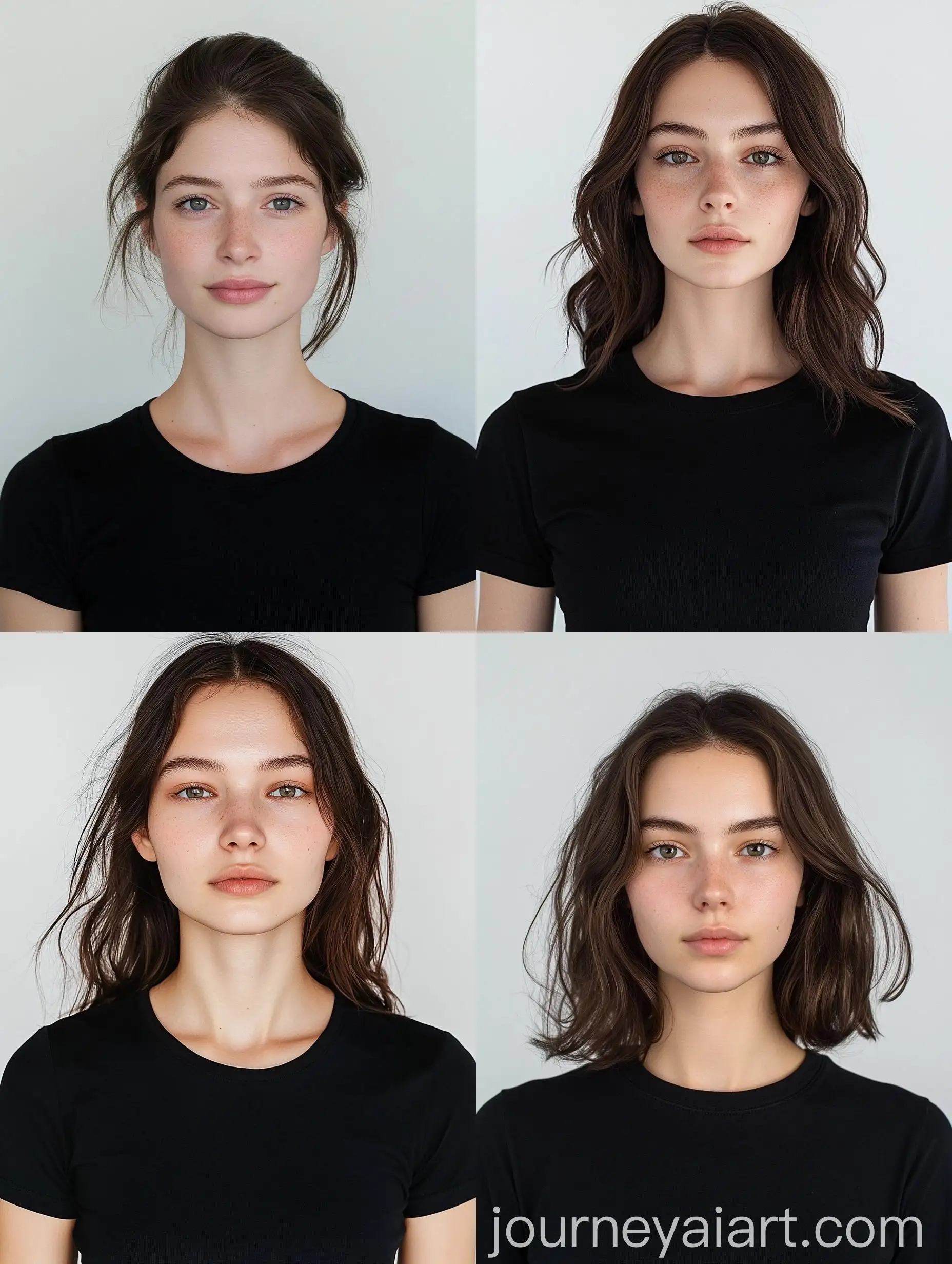 Portrait-of-a-22YearOld-Woman-with-Subtle-Freckles-in-Black-TShirt