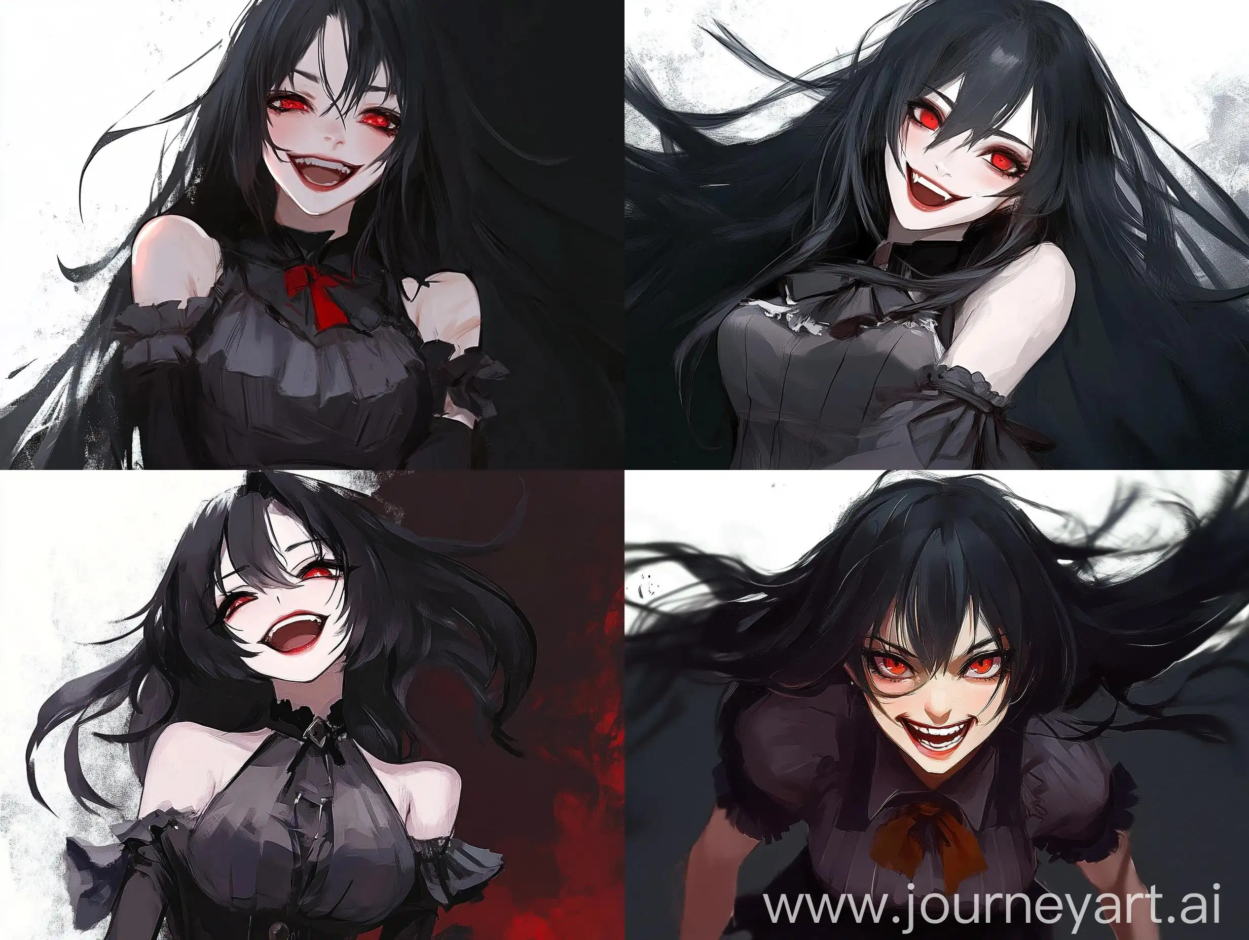 Person-with-Black-Hair-and-Red-Eyes-Laughing-in-a-Dynamic-Expression