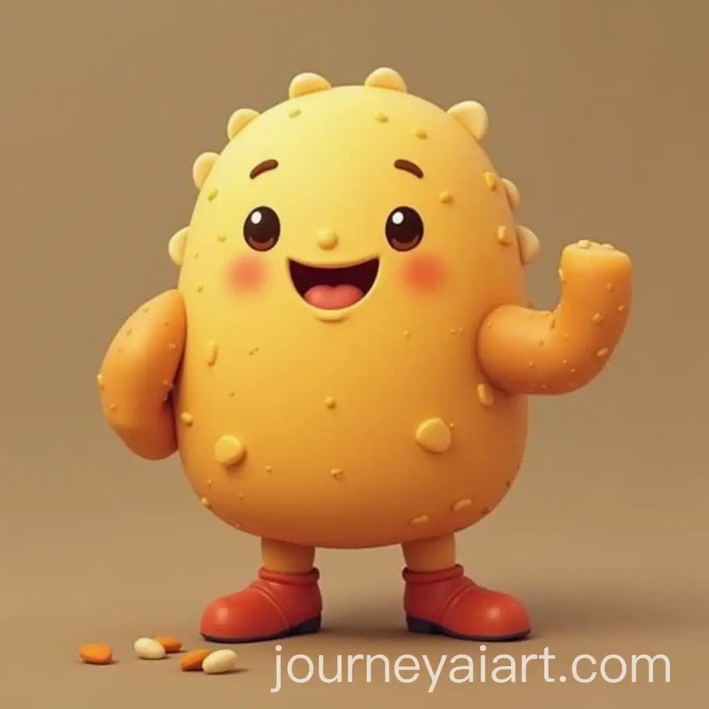 Adorable-Cute-Food-Characters-and-a-Mischievous-Little-Ghost-at-School