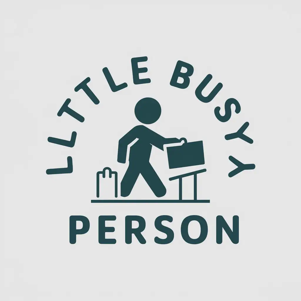 LOGO-Design-for-Little-Busy-Person-Vector-Design-with-Campus-Delivery-Theme