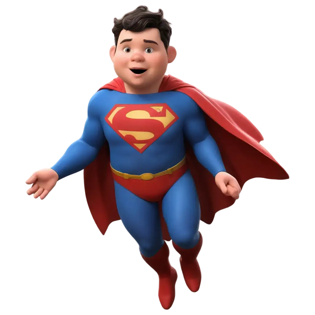 Create-a-HighQuality-PNG-Image-Fat-Pig-in-Superman-Suit-Flying-Between-Buildings