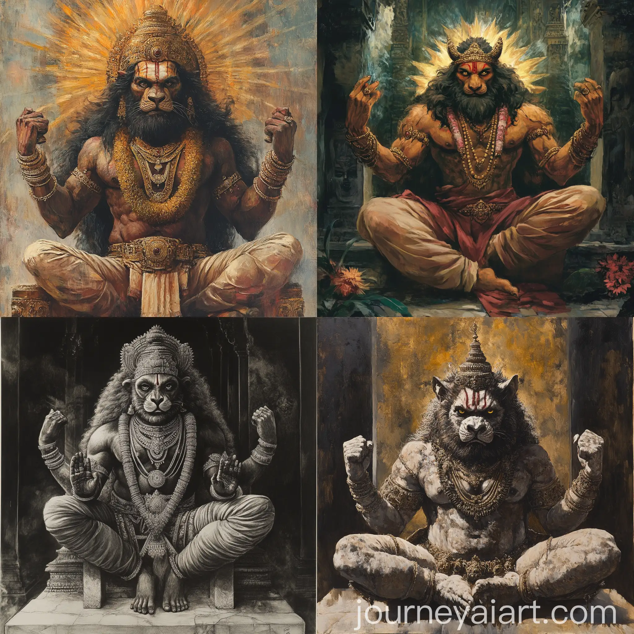 Majestic-Narasimha-Statue-with-a-Sacred-Aura