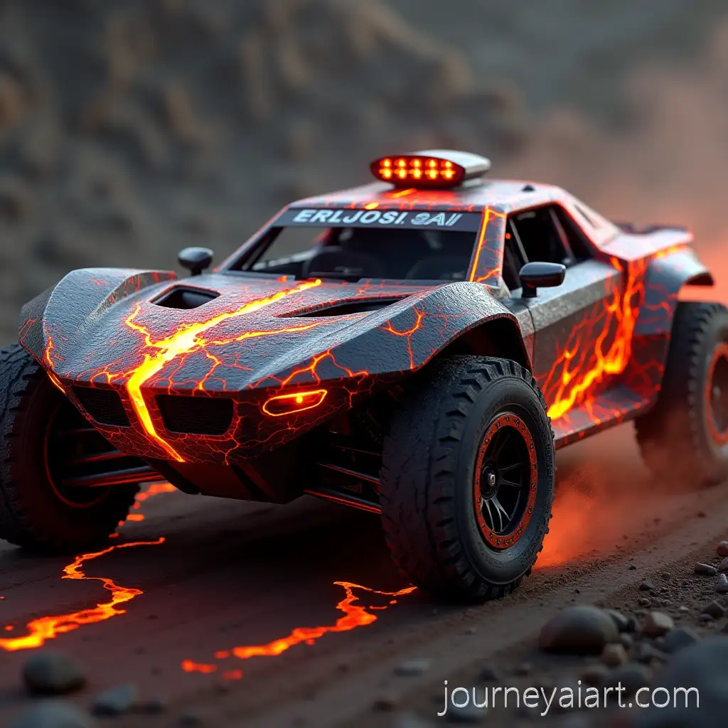 Aggressive-Baja-SAEAI-Image-Prompt-Expansion-OffRoad-Racing-Car-Design-Inspired-by-Volcanoes-and-Lava