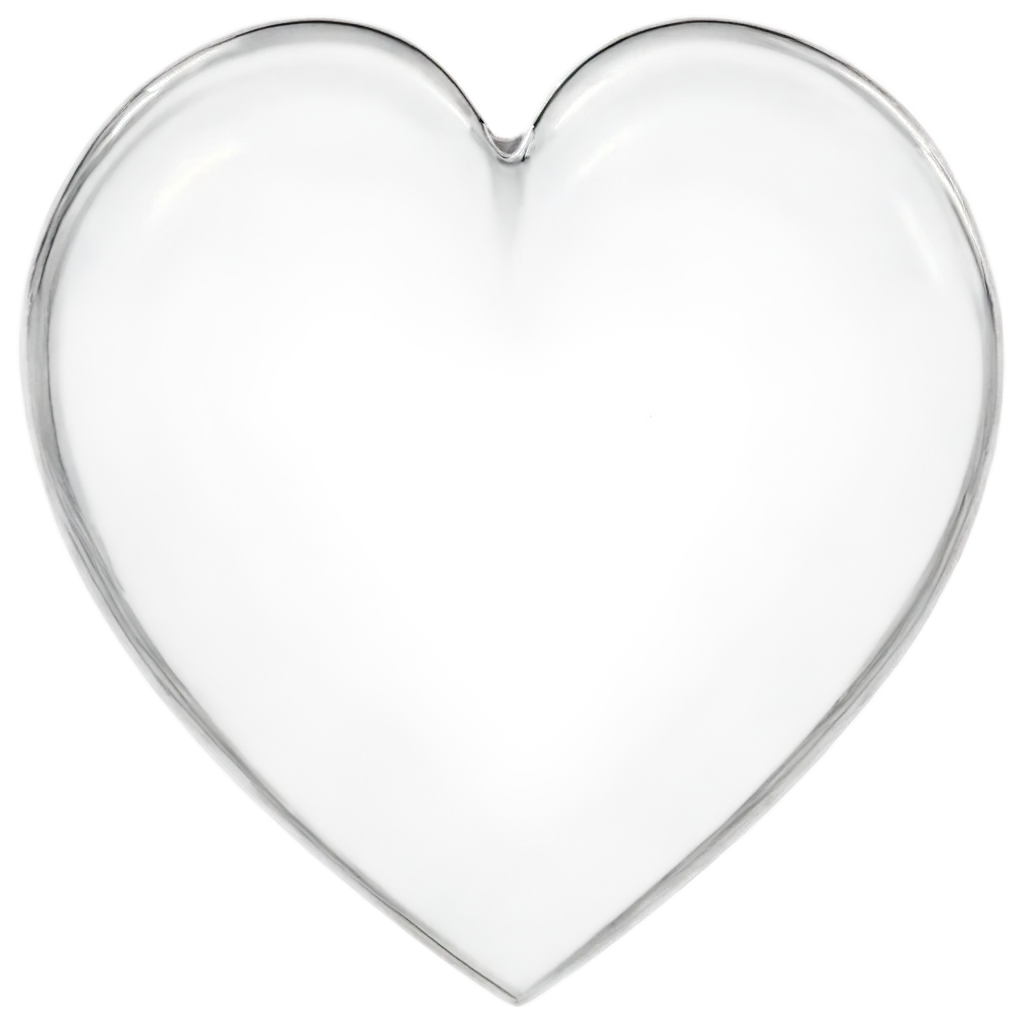 Shining-Silver-Metal-Heart-PNG-Image-Captivating-Symbol-of-Love-and-Technology