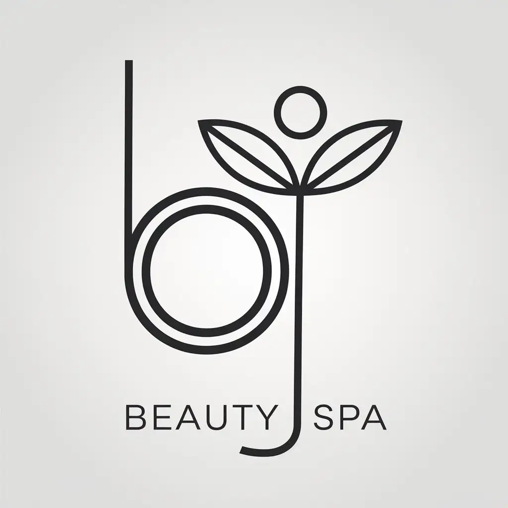 LOGO Design for BY Minimalistic Symbol for Beauty Spa Industry