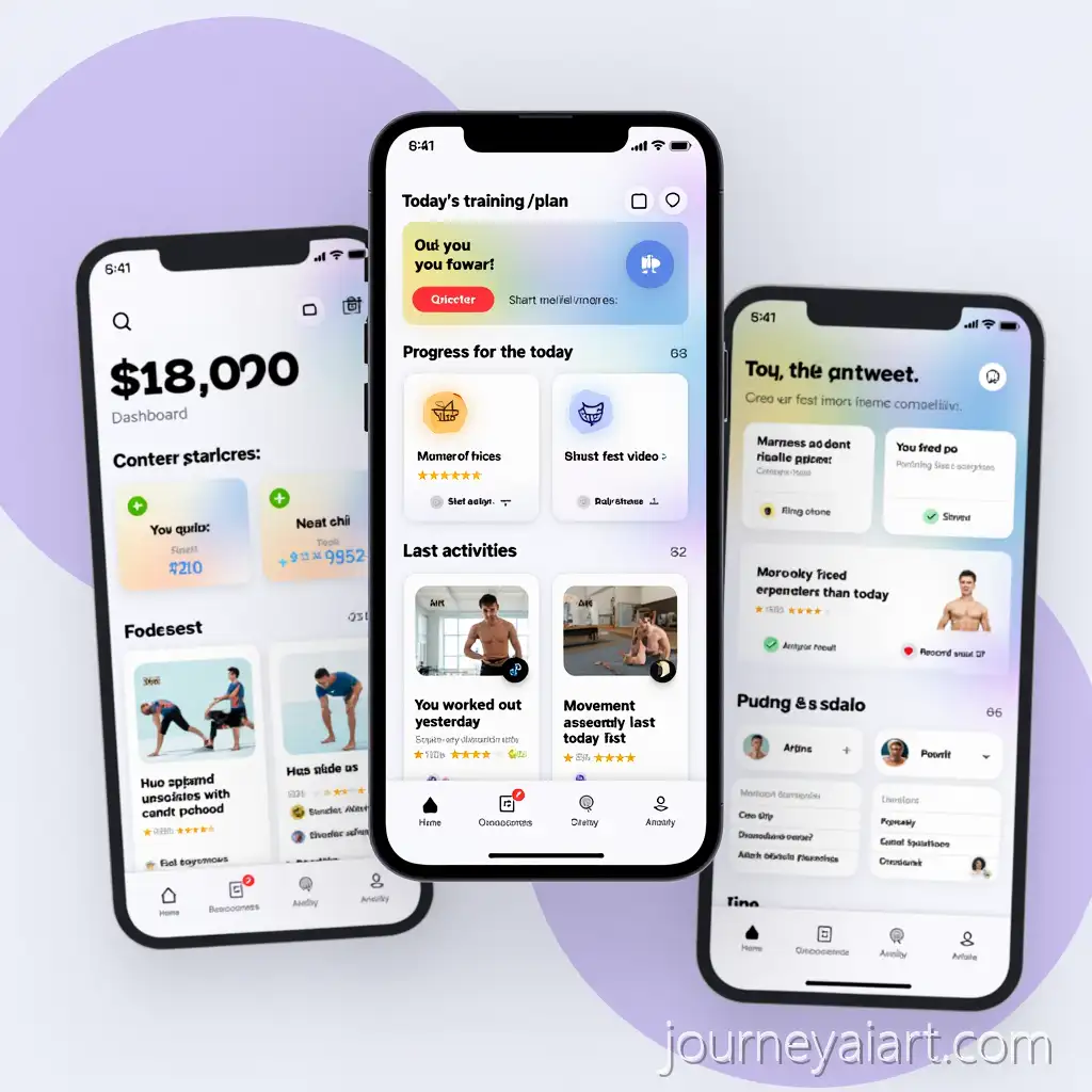 FitnessAI-Image-Prompt-Expansion-App-Dashboard-Design-with-Training-Progress-and-Motivational-Features