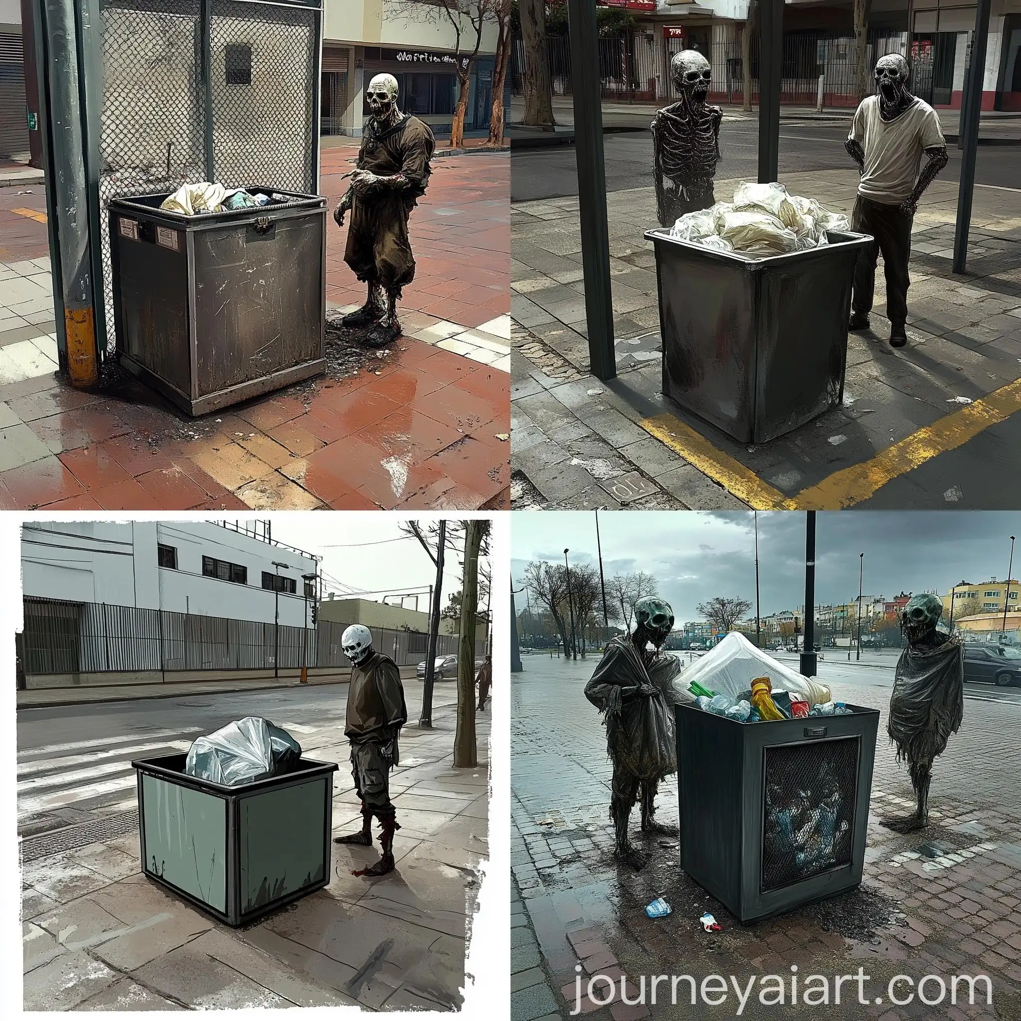 Zombie-Engineers-Observing-Trash-Can-Measurement