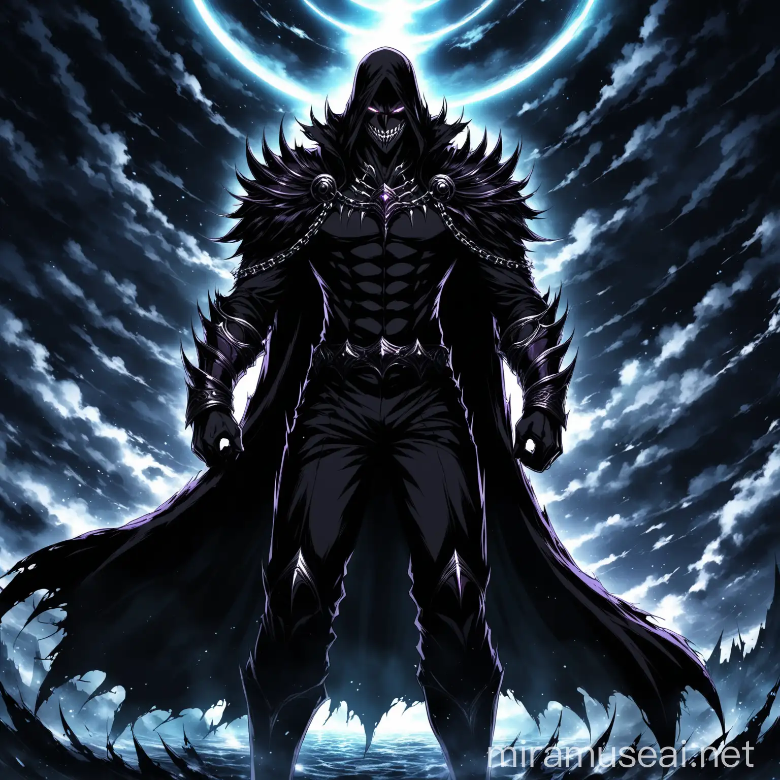 villain man dark epic anime