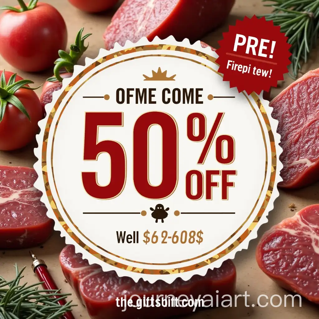 Butcher-Shop-Flyer-Promoting-Special-Discounts-and-Gifts