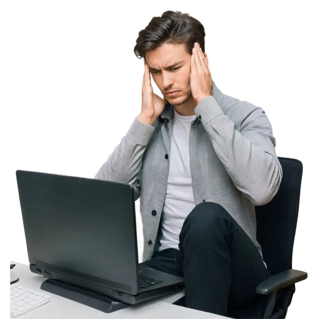 Frustrated-Person-with-Slow-Working-Computer-PNG-Image-for-Stressful-Tech-Moments