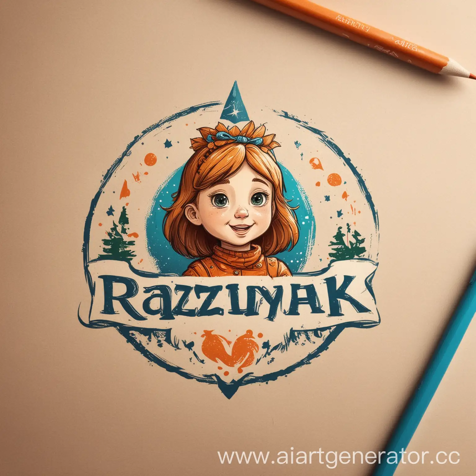 Razumyak-Kids-Playful-Logo-Design-for-a-Childrens-Product-Company