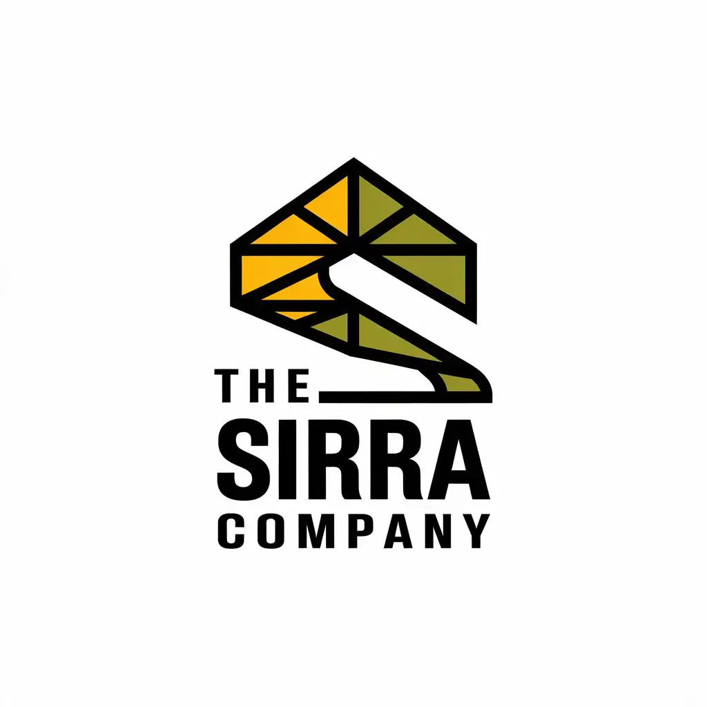 LOGO Design for The Sirra Company Modern and Clean Typography for Construction Industry