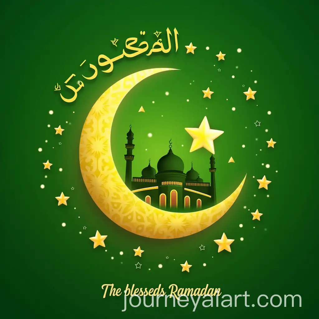 Abu-Hamzas-Electronics-Store-Ramadan-Greeting-with-Green-and-Yellow-Theme