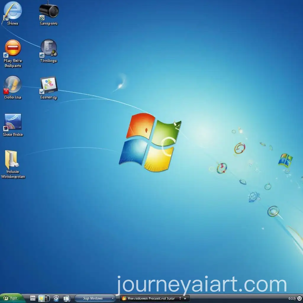 3D-Transformation-of-Windows-7-Standard-Wallpaper