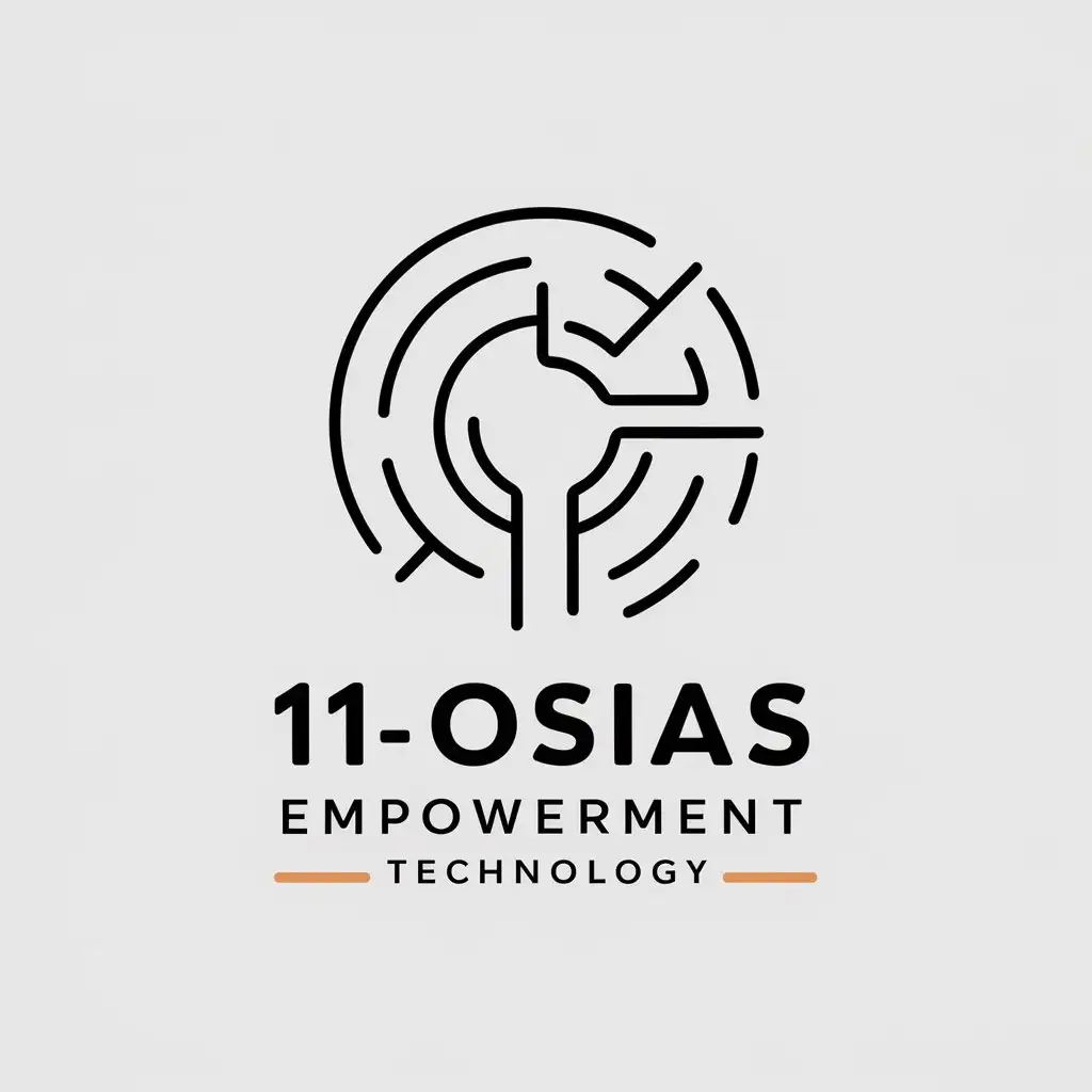 LOGO Design For 11OSIAS Empowerment Technology Vector Logo with Empowerment Theme for Education Industry