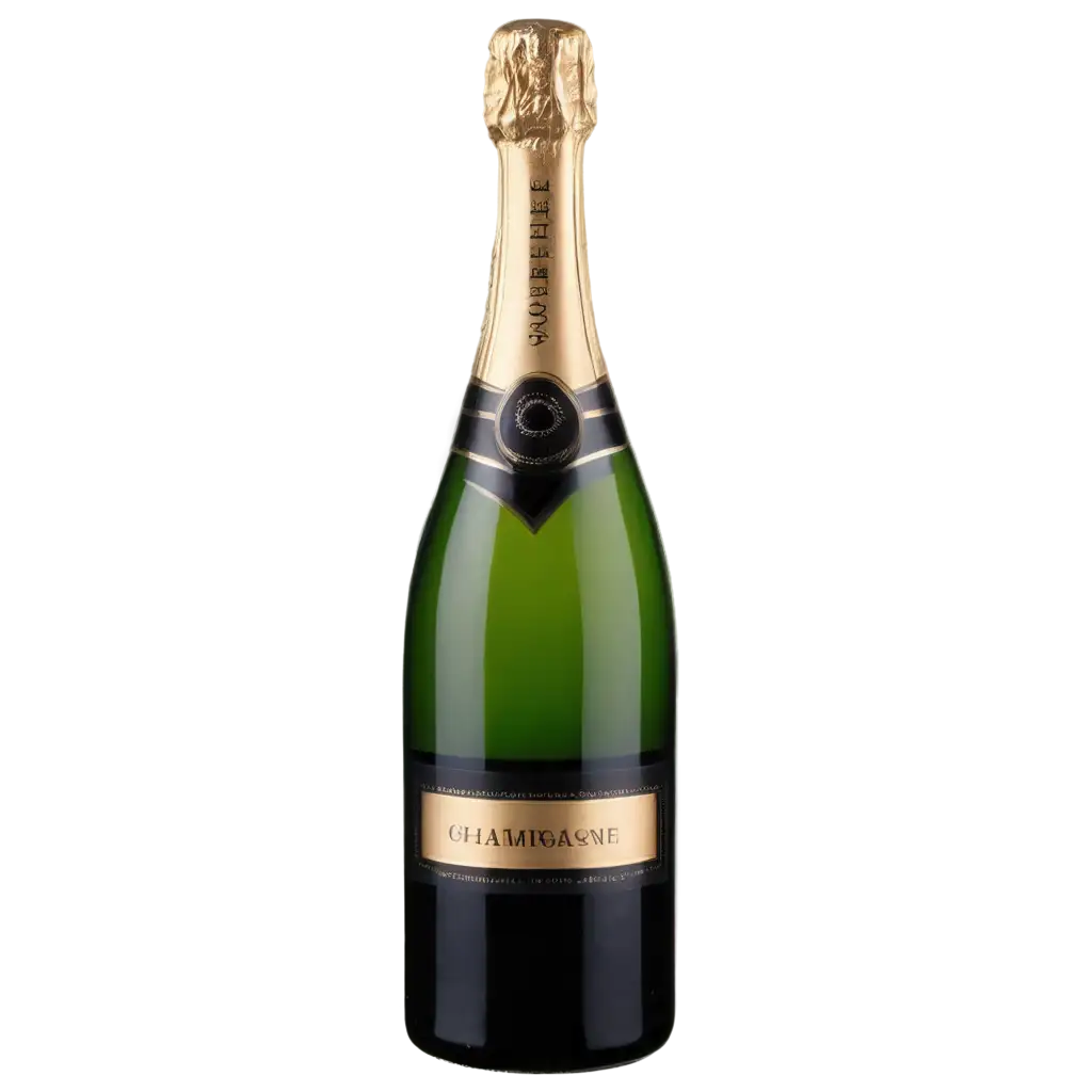 Exquisite-PNG-Image-of-a-Champagne-Bottle-Capturing-Elegance-and-Celebration