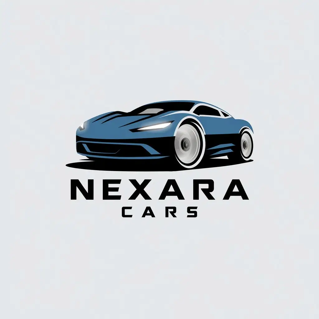 LOGO Design for Nexara Cars Vector Car Symbol for the Automotive Industry