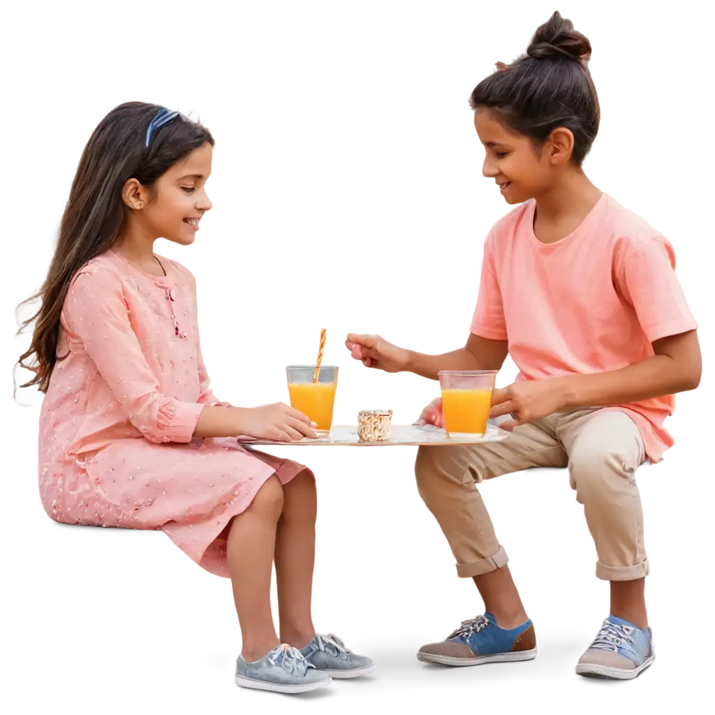 Vibrant-3D-PNG-Image-of-Joyful-Pakistani-Children-in-a-Park-Setting