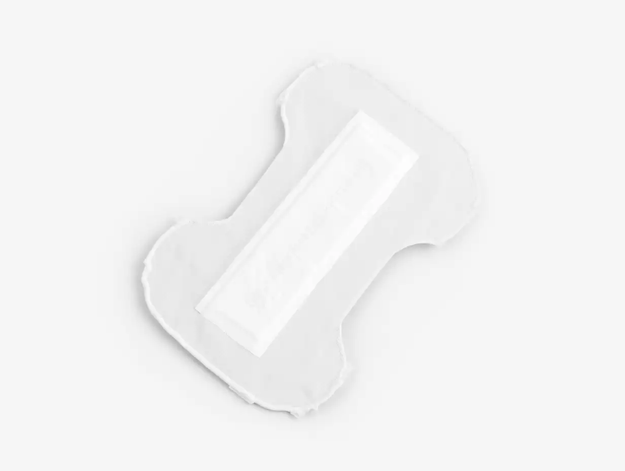 Sanitary-Napkin-Menstrual-Pad-on-White-Background-Isolation