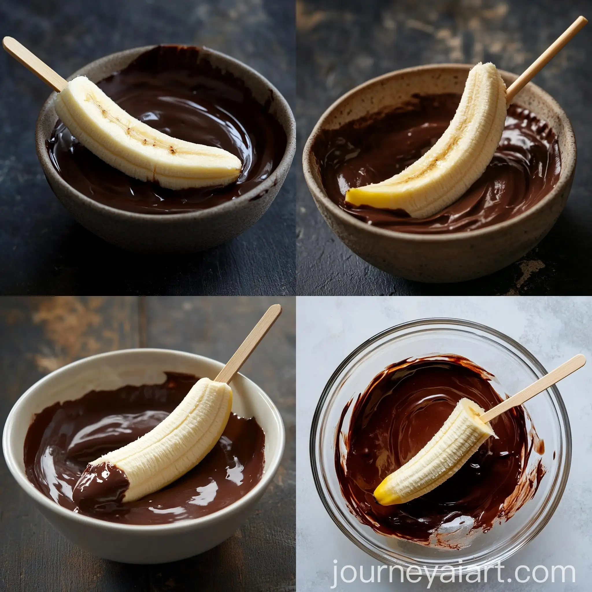 Chocolate-Dipped-Banana-with-Wooden-Stick