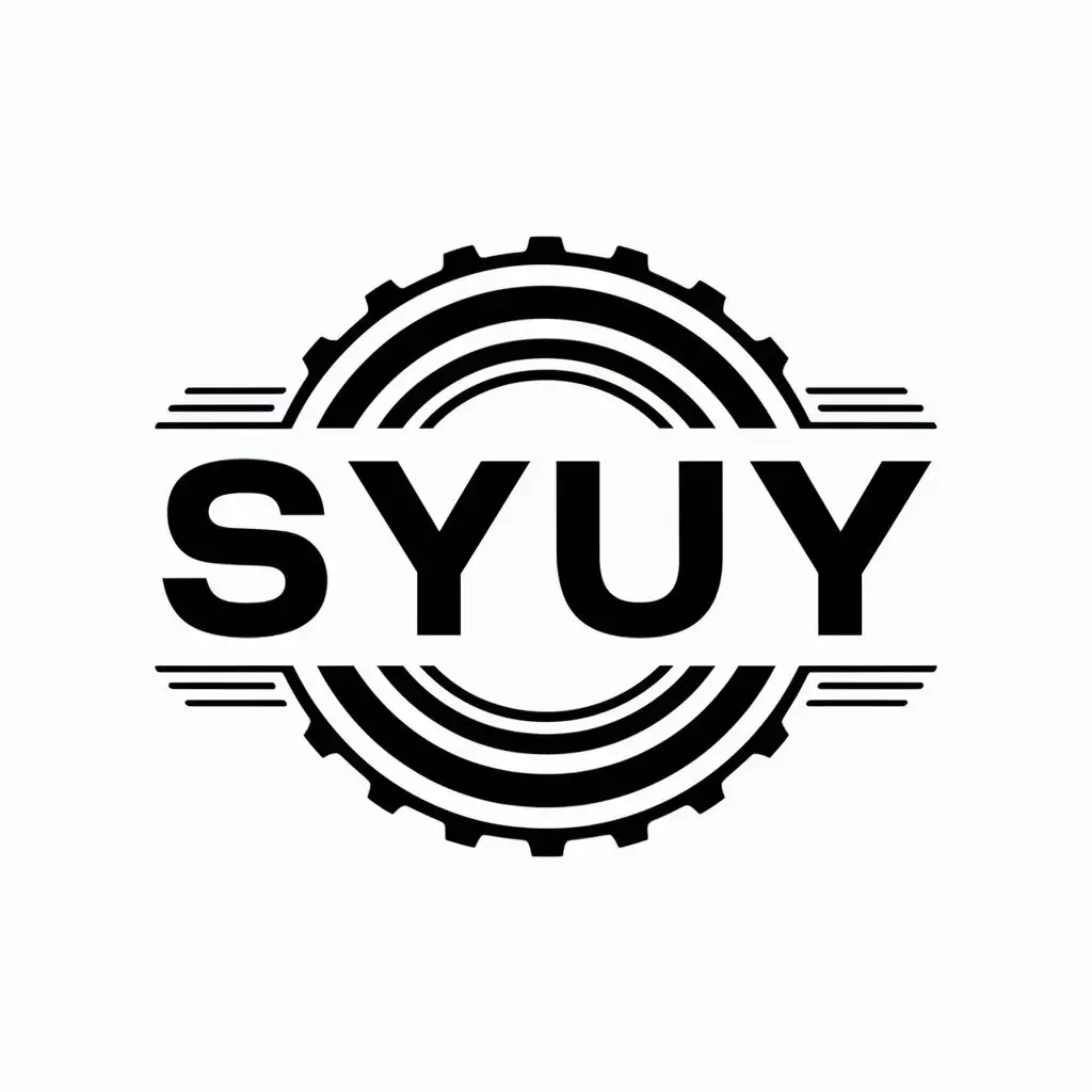 LOGO-Design-for-SYUY-Minimalist-Vector-Design-with-Bearings-Symbol