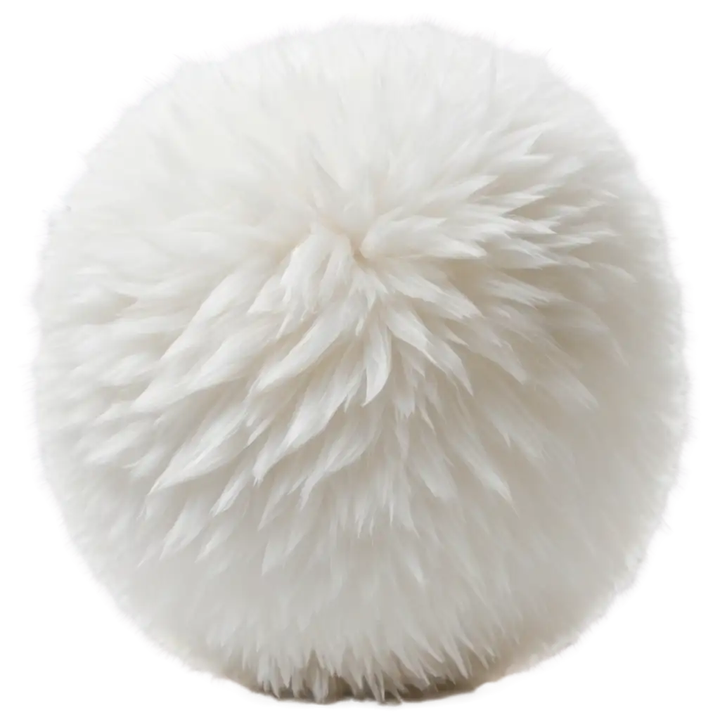 Fluffy-White-Ball-PNG-HighQuality-Image-for-Versatile-Uses